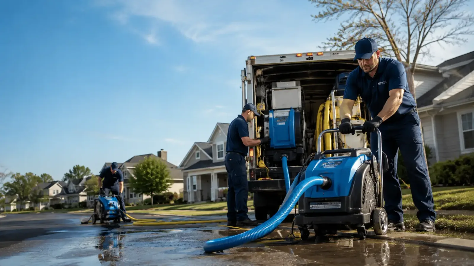 Flood Damage Cleanup in New Lisbon, WI